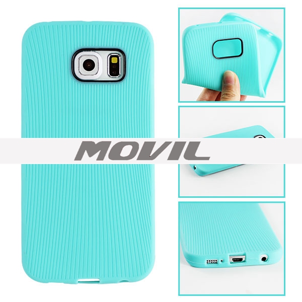 NP-2171 tpu funda para Samsung Galaxy S6 -8